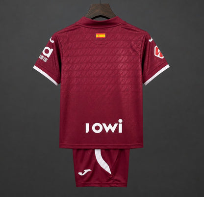 Kit Criança Getafe 2026-27 Alternativa Vermelha