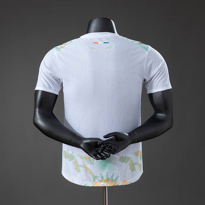 Camisola Costa do Marfim 2026 Alternativa Branca Versão Jogador