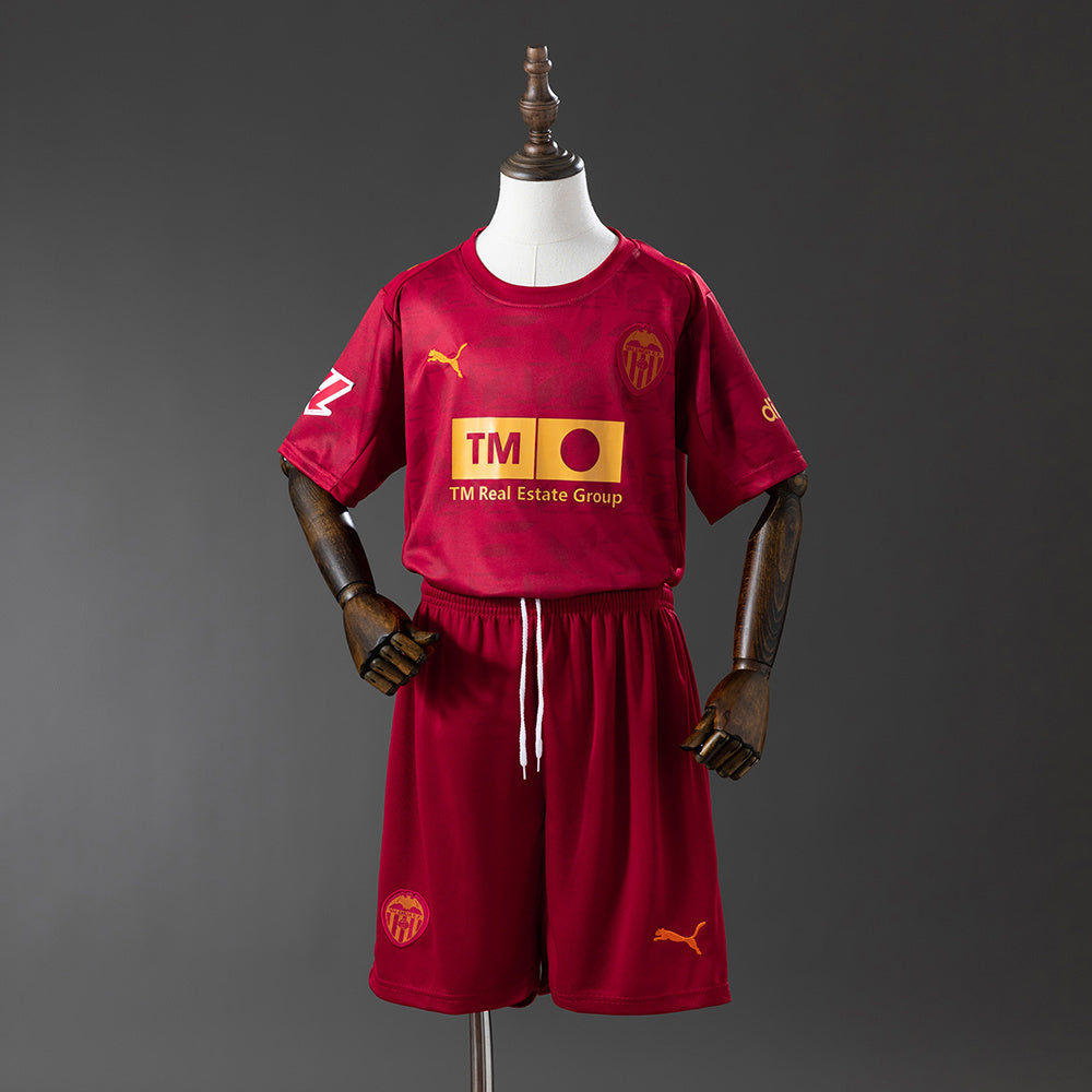 Kit Criança Valencia FC 2025-26 Alternativo
