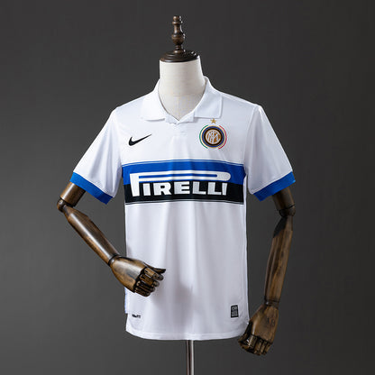 Camisola Inter Milão 2009-10 Alternativa Branca Versão Adepto