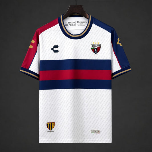 Camisola CF Atlante 2026-27 Alternativa Branca Versão Adepto