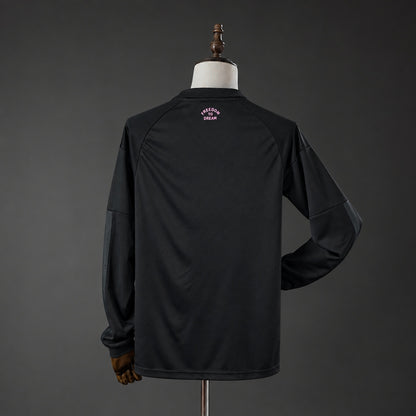 Camisola Manga Comprida Inter Miami CF 2026-27 Alternativa Preta Versão Adepto