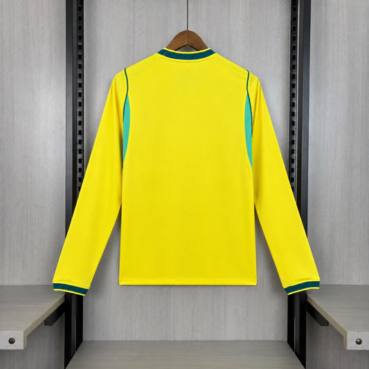 Camisola Manga Comprida Brasil 2026 Principal Versão Adepto