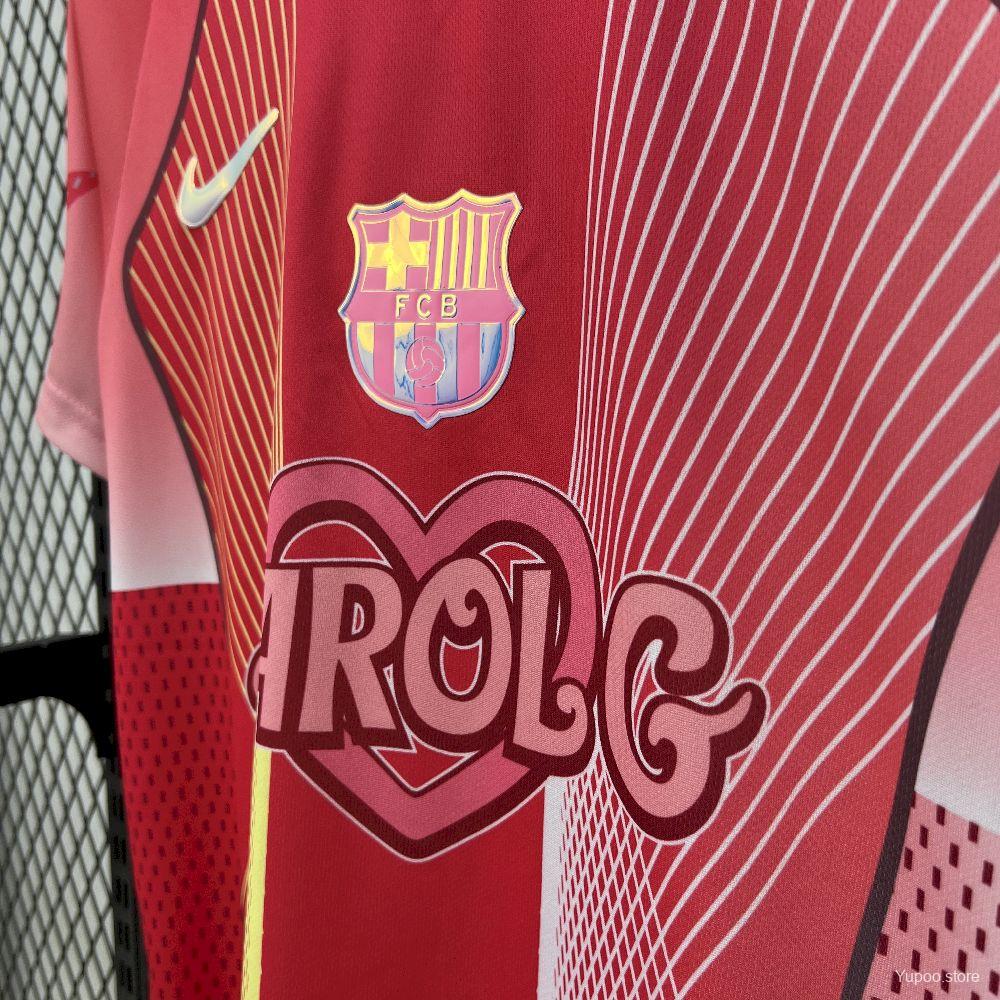 Camisola FC Barcelona 2025-26 Edição Karol G Versão Adepto