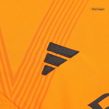 Camisola Real Madrid CF 2024-25 Alternativa Laranja Versão Mulher