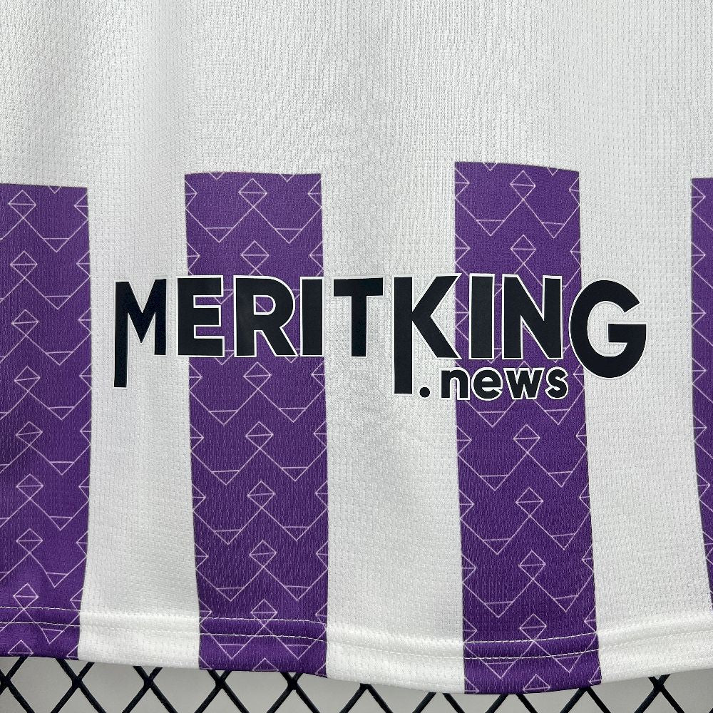 Camisola Real Valladolid CF 2025-26 Principal Versão Adepto