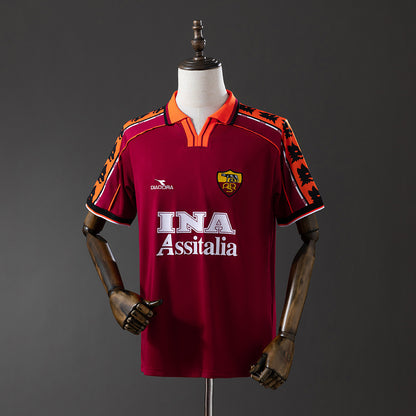 Camisola AS Roma 1998-99 Principal