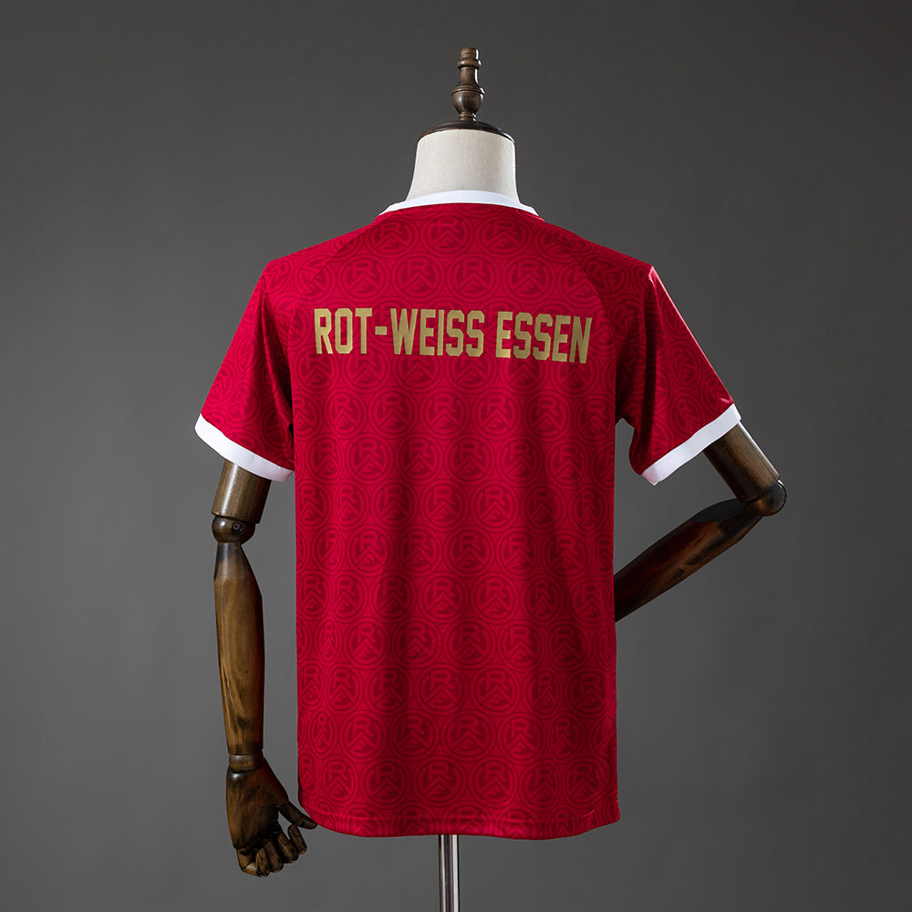 Camisola Rot-Weiss Essen 2025-26 Edição 100º Aniversário Versão Adepto