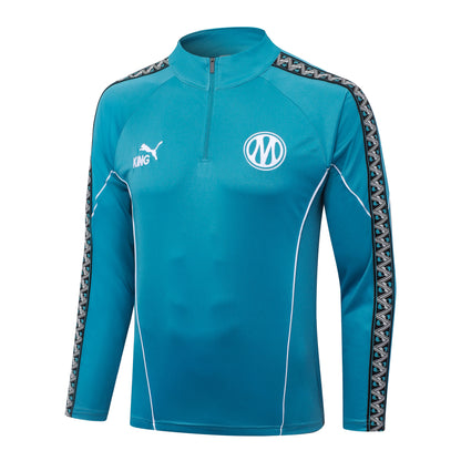 Fato de Treino Olympique Marselha 2026-27 - Camisola com Fecho
