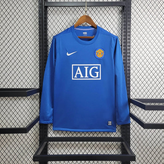 Camisola Manga Comprida M-United 2008-09 Alternativa