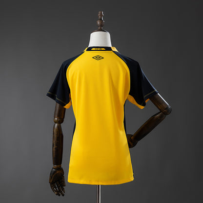 Camisola SC Recife 2025-26 Alternativa Amarela Lisa Versão Mulher