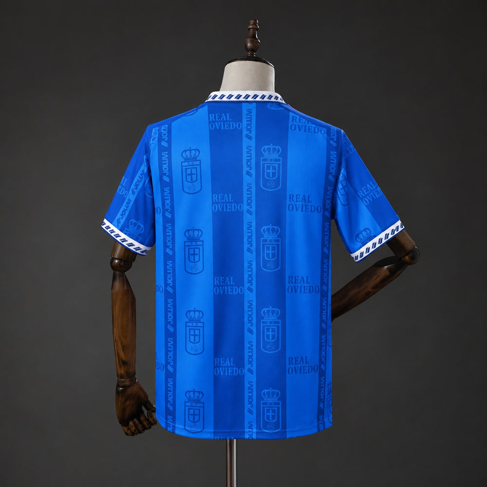 Camisola Real Oviedo 1997-98 Principal Versão Adepto