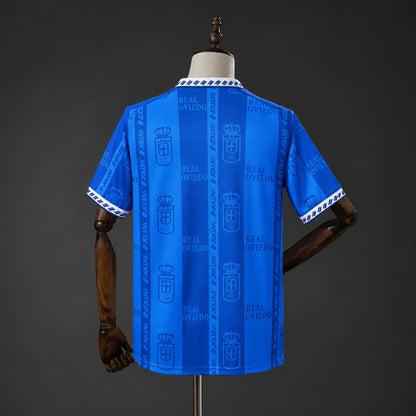 Camisola Real Oviedo 1997-98 Principal Versão Adepto