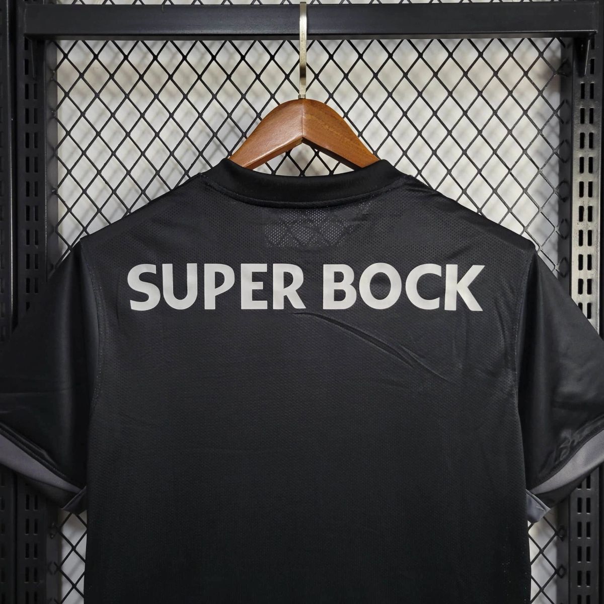 Camisola SCP 2025-26 Alternativa Preta Versão Adepto (Entrega Imediata)