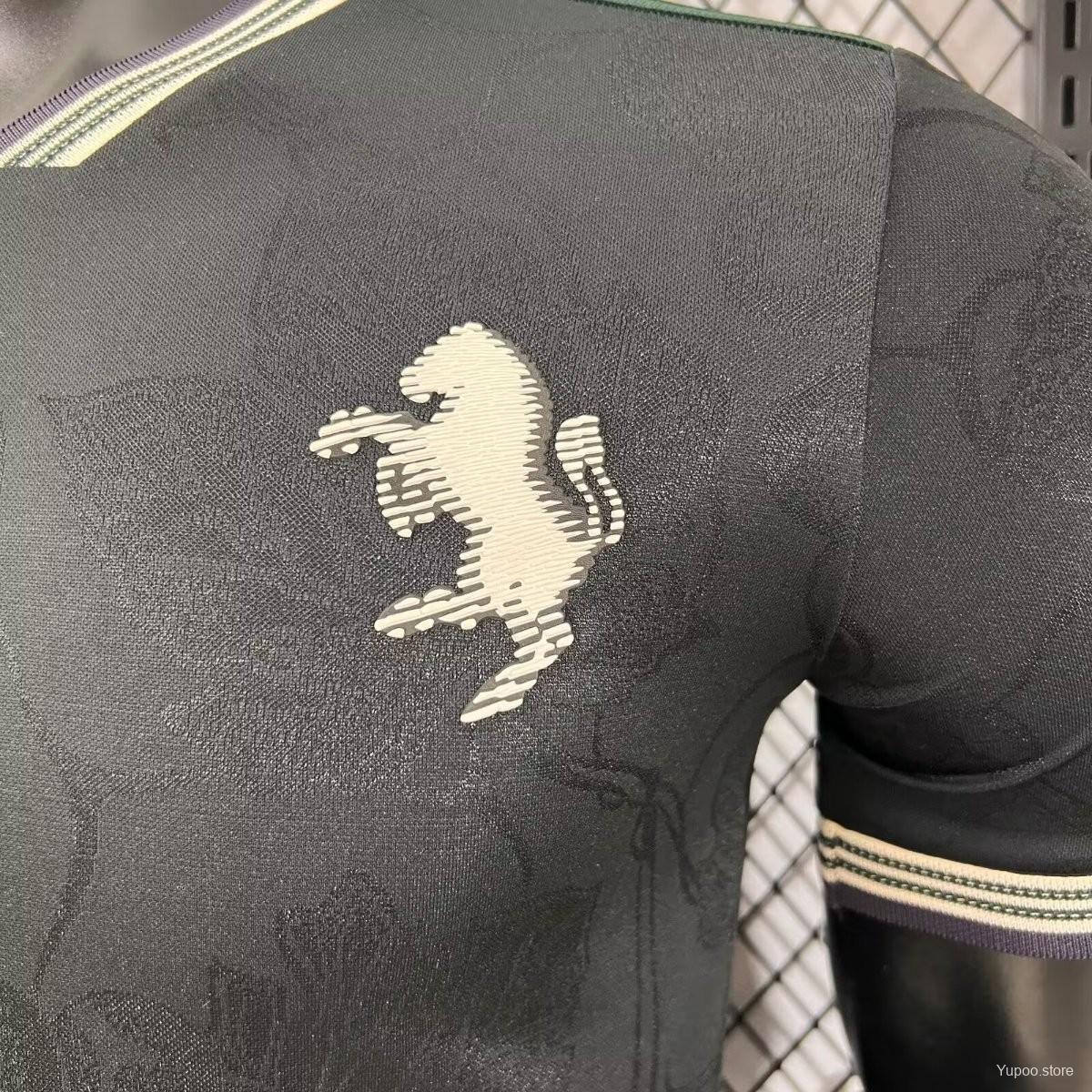 Camisola Juventus FC 2025-26 Alternativa Preta Versão Jogador