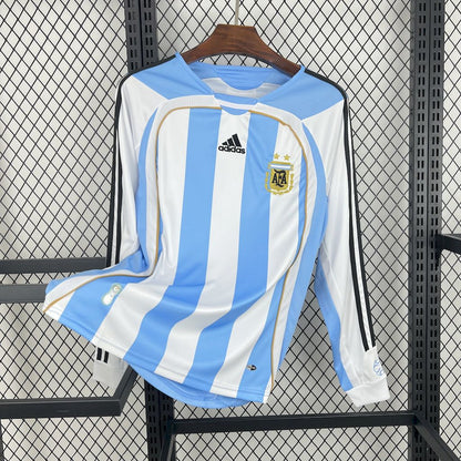 Camisola Manga Comprida Argentina 2006 Principal