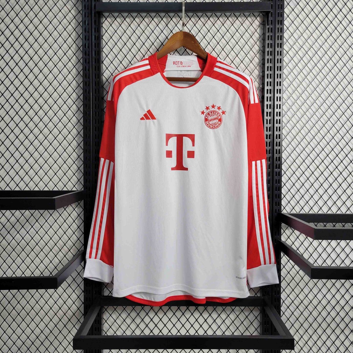 Camisola Manga Comprida FC Bayern Munique 2023-24 Principal