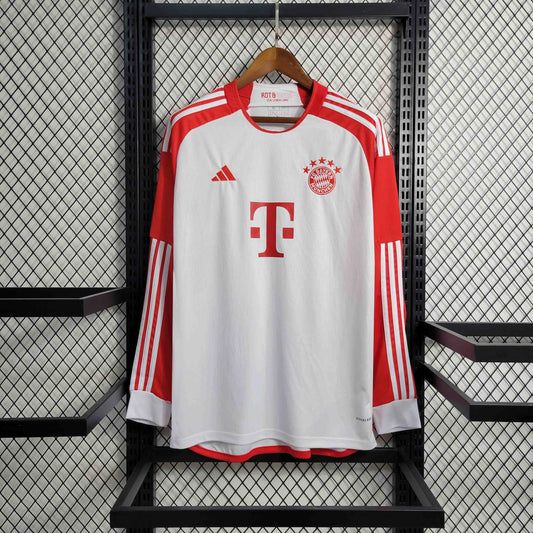 Camisola Manga Comprida FC Bayern Munique 2023-24 Principal