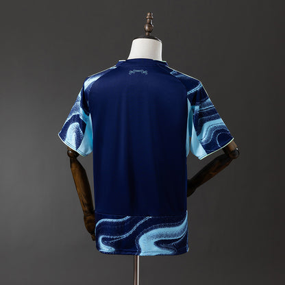 Camisola AFC Ajax 2025-26 Alternativa Azul Versão Adepto