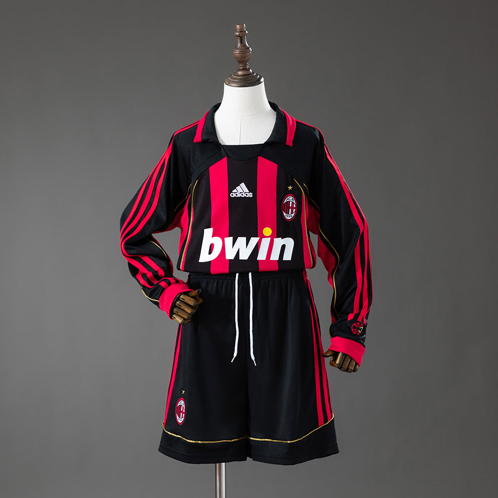 Kit Criança Manga Comprida AC Milan 2006-07 Principal