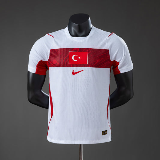 Camisola Turquia 2026 Alternativa Branca Versão Jogador