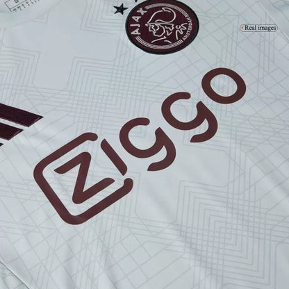 Camisola AFC Ajax 2024-25 Alternativa Branca Versão Adepto