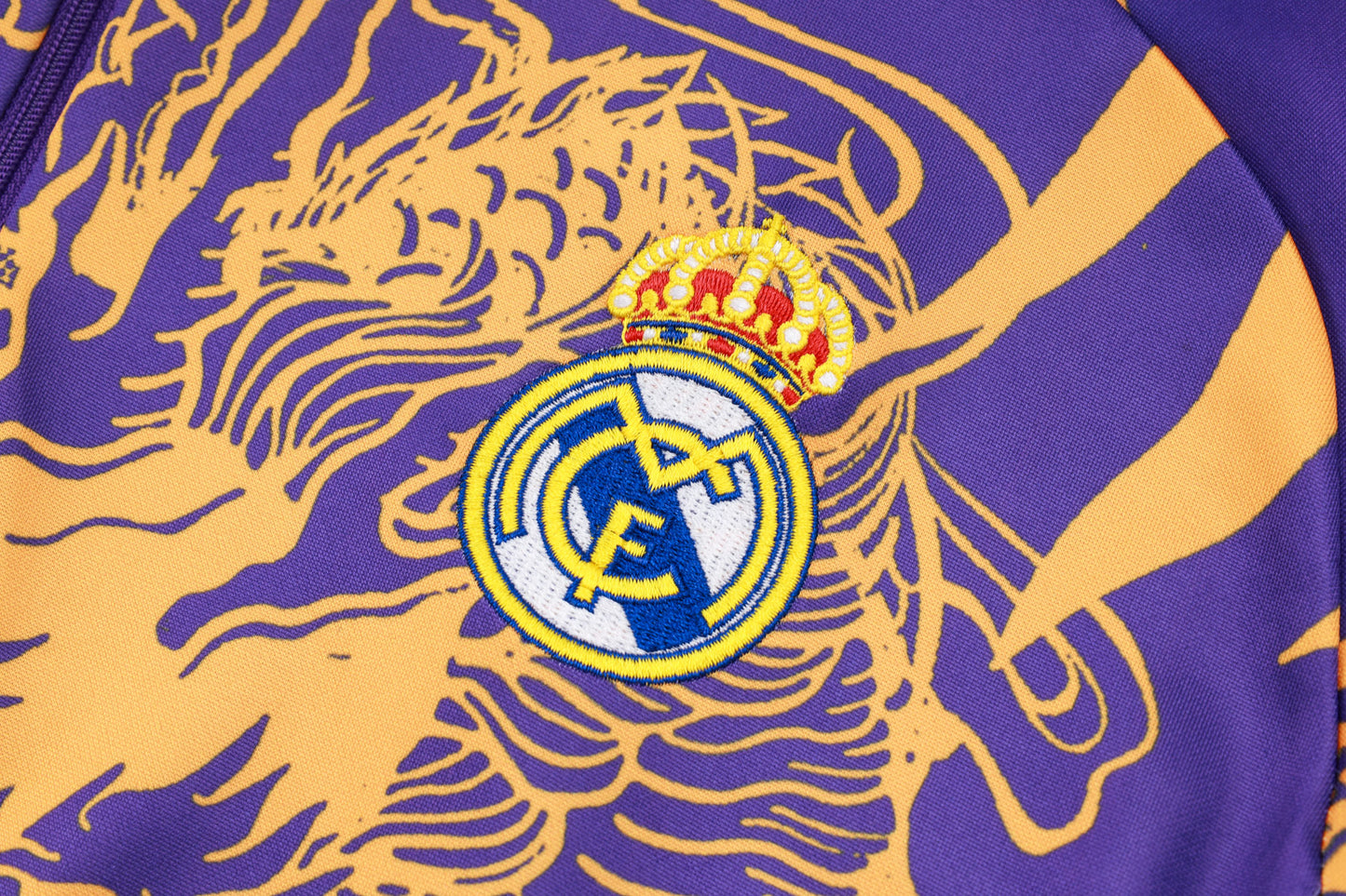 Fato de Treino Real Madrid CF 2024-25 - Camisola com Fecho