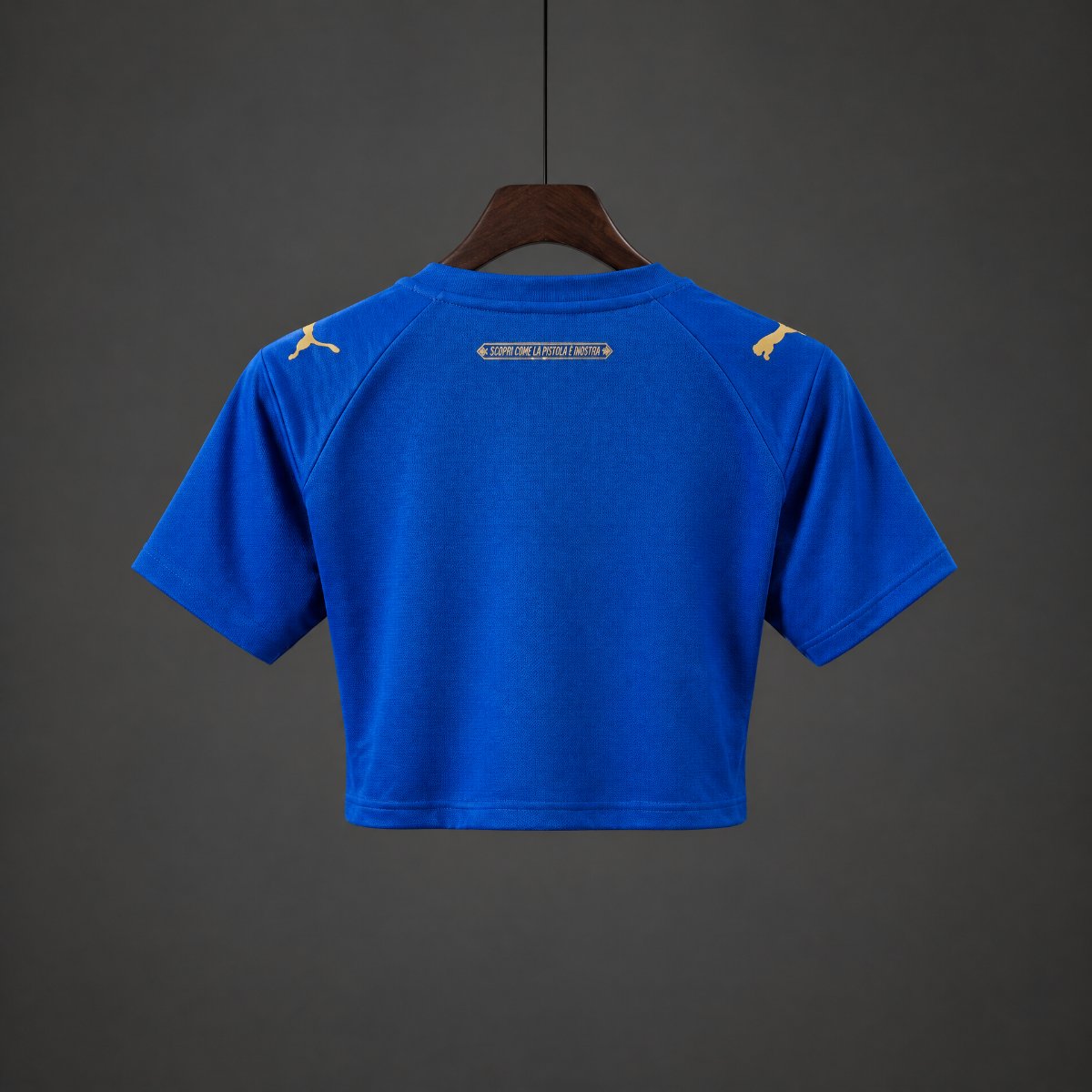 Crop Top Mulher SE Palmeiras 2026-27 Alternativo Azul