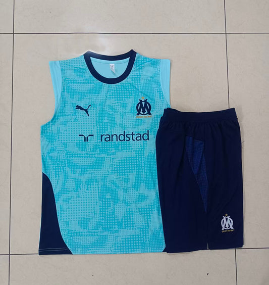 Kit Treino Manga Cava Olympique Marselha 2025-26