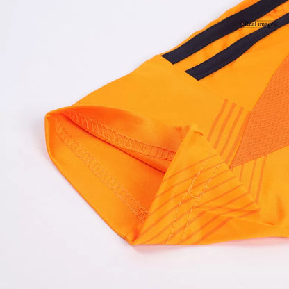 Camisola Real Madrid CF 2024-25 Alternativa Laranja Versão Mulher
