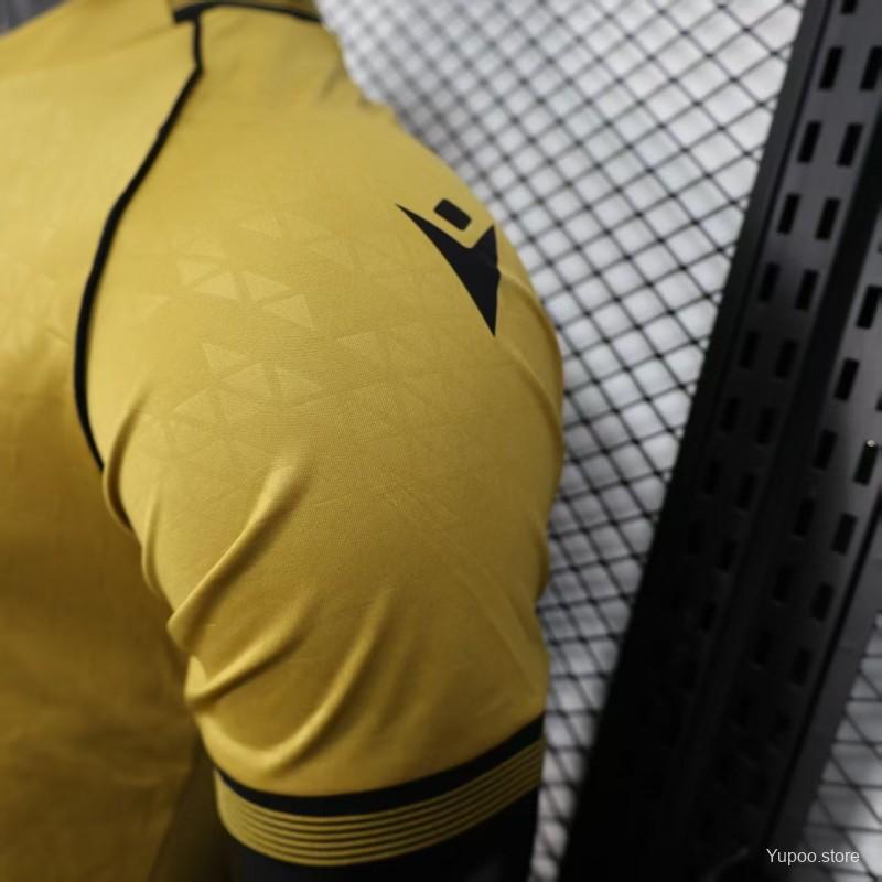 Camisola CRY-PAL 2025-26 Alternativa Amarela Versão Jogador