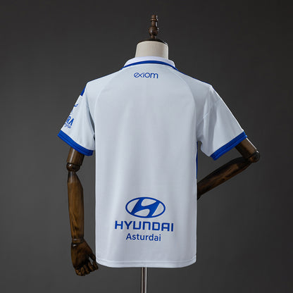 Camisola Real Oviedo 2026-27 Alternativa Branca Versão Adepto