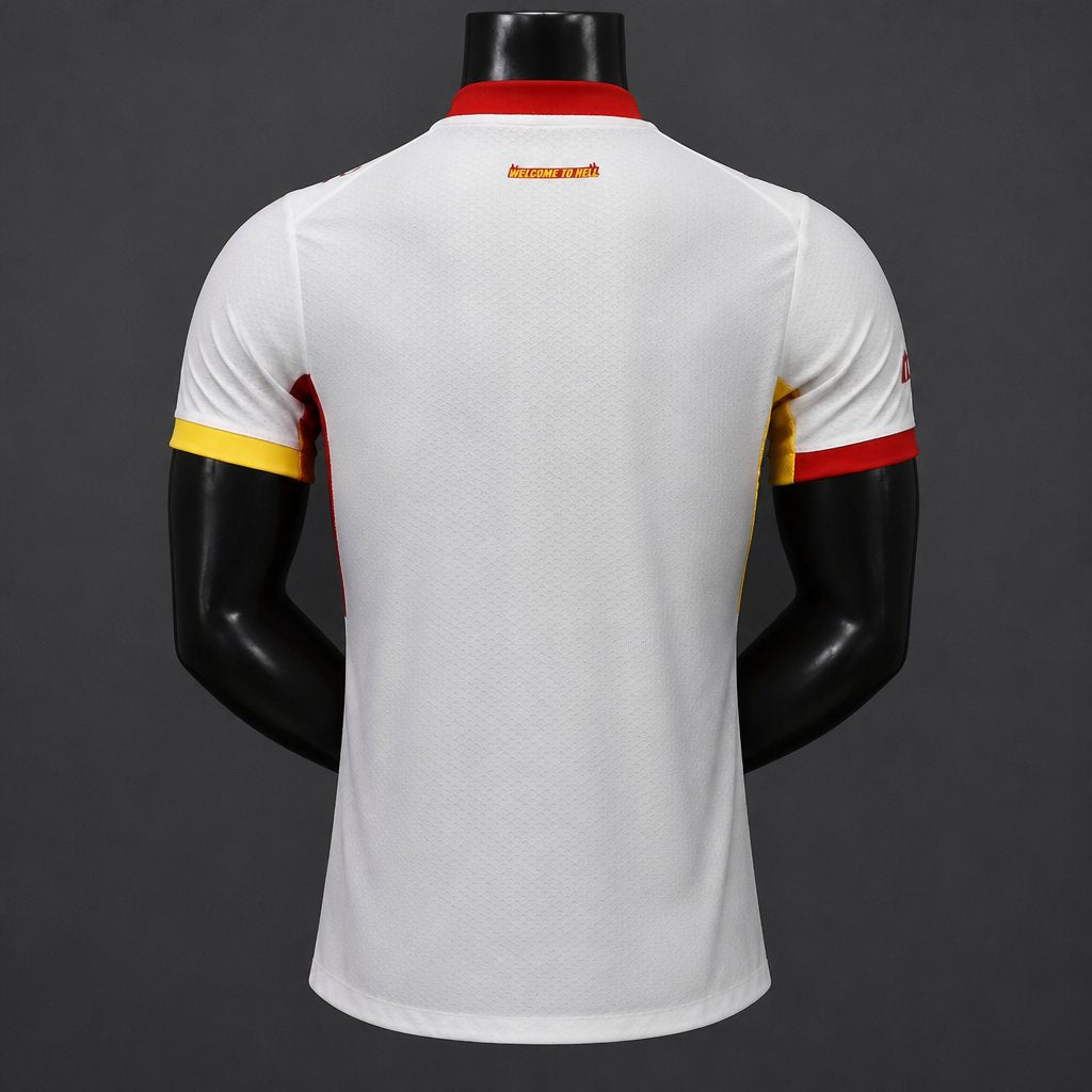 Camisola Galatasaray 2026-27 Alternativa Branca Versão Jogador