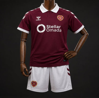 Kit Criança Heart of Midlothian FC 2026-27 Principal