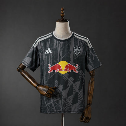 Camisola Leeds-U 2026-27 Alternativa Preta Versão Adepto