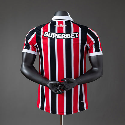 Camisola São Paulo FC 2026-27 Alternativa Riscas Versão Jogador
