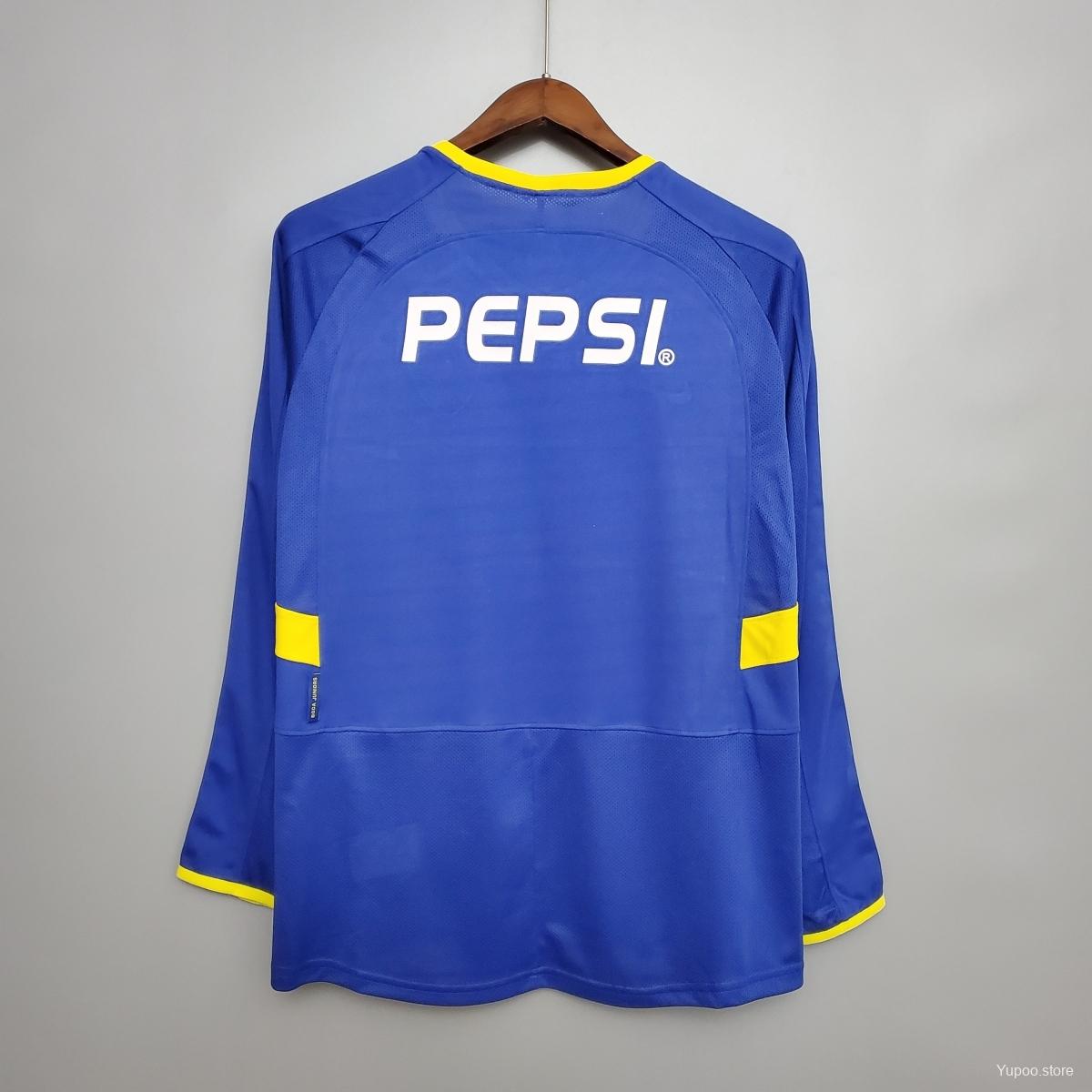 Camisola Manga Comprida CA Boca Juniors 2003-04 Principal