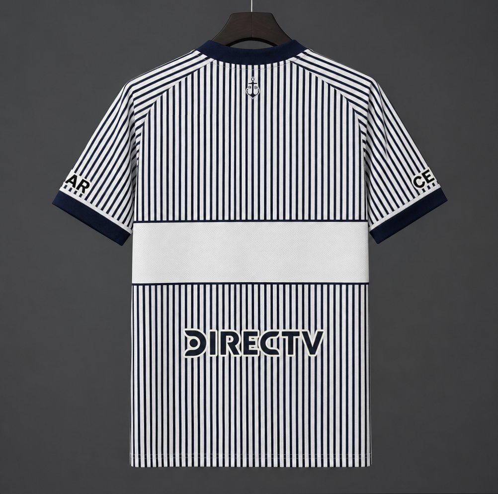 Camisola CA Boca Juniors 2026-27 Alternativa Riscas Versão Adepto