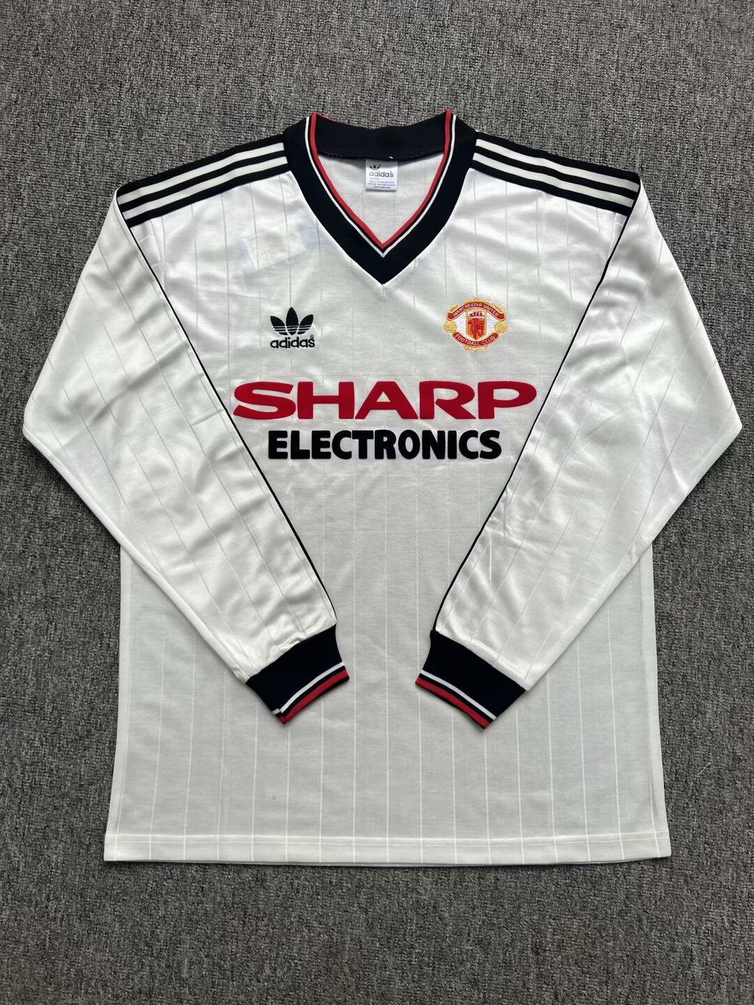 Camisola Manga Comprida M-United 1982-83 Alternativa