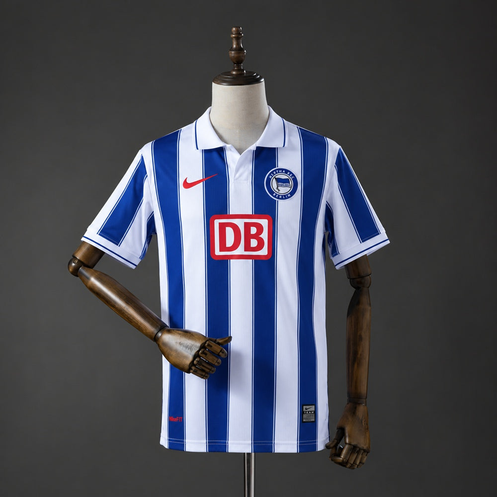 Camisola Hertha BSC 2009-10 Principal Versão Adepto
