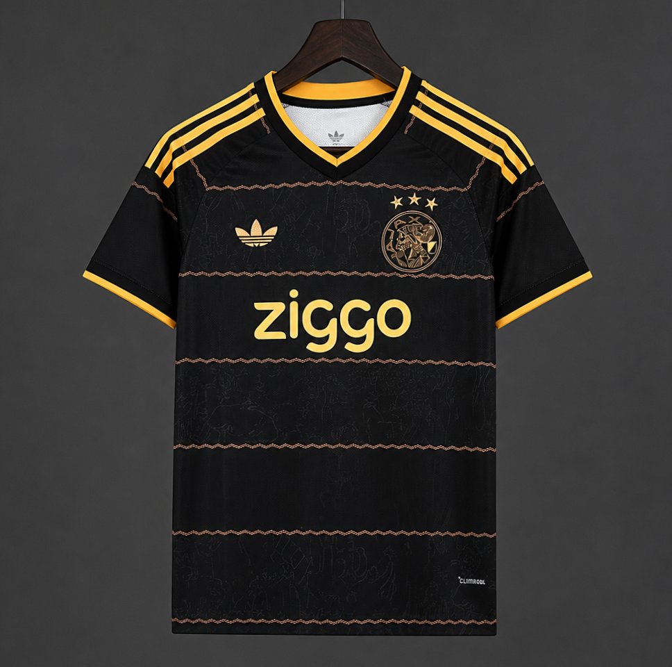 Camisola AFC Ajax 2026-27 Alternativa Preta Versão Adepto