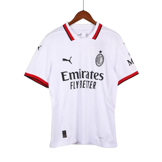 Camisola Ac Milan 2024-25 Alternativa Branca Versão Adepto RAFA LEÃO #10