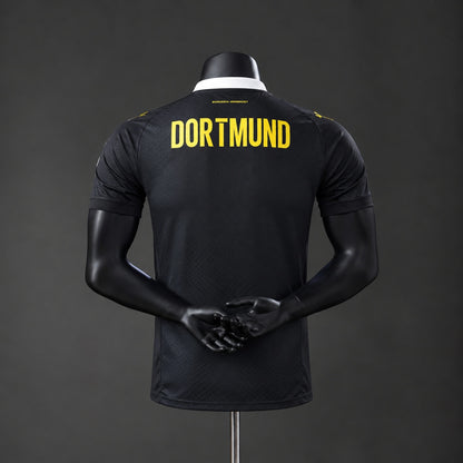 Camisola Borussia Dortmund 2026-27 Alternativa Preta Versão Jogador