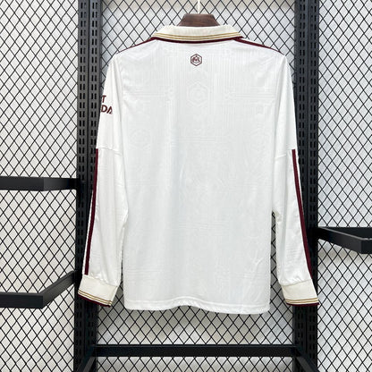 Camisola Manga Comprida ARS 2025-26 Alternativa Branca Versão Adepto