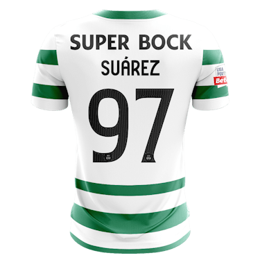 Camisola SCP 2025-26 Principal Versão Adepto SUÁREZ #97