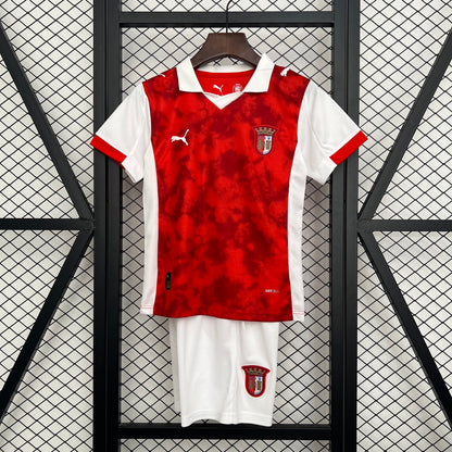 Kit Criança SC Braga 2025-26 Principal (Entrega Imediata)