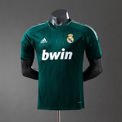 Camisola Real Madrid CF 2012-13 Alternativa Verde Versão Jogador