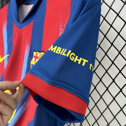Camisola FC Barcelona 2025-26 Alternativa Azul Versão Adepto