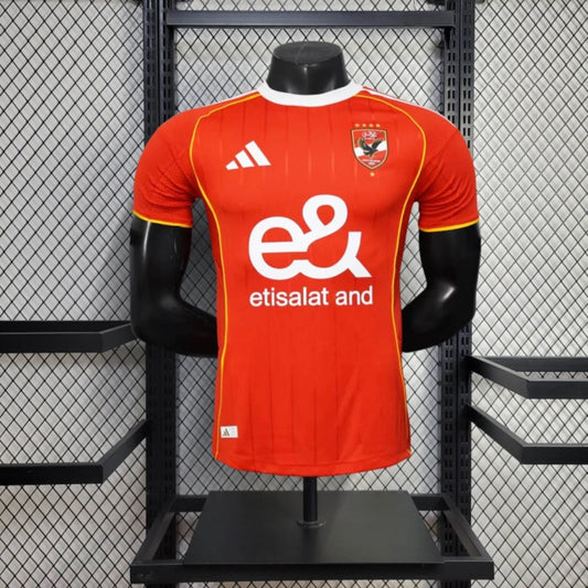 Camisola Al Ahly FC 2025-26 Principal Versão Jogador