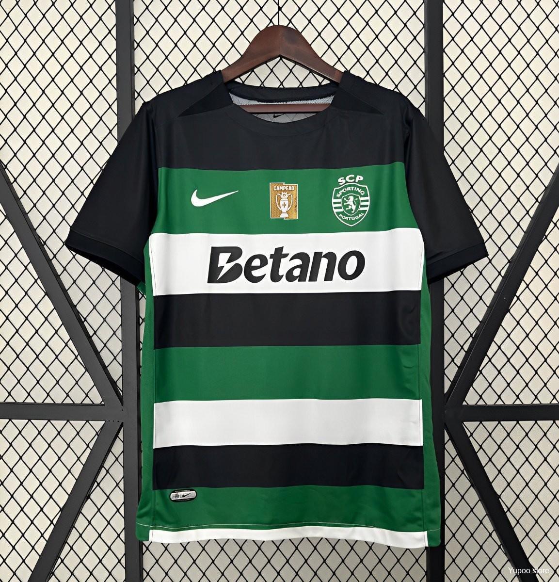 Camisola SCP 2024-25 Principal Bi-Campeão